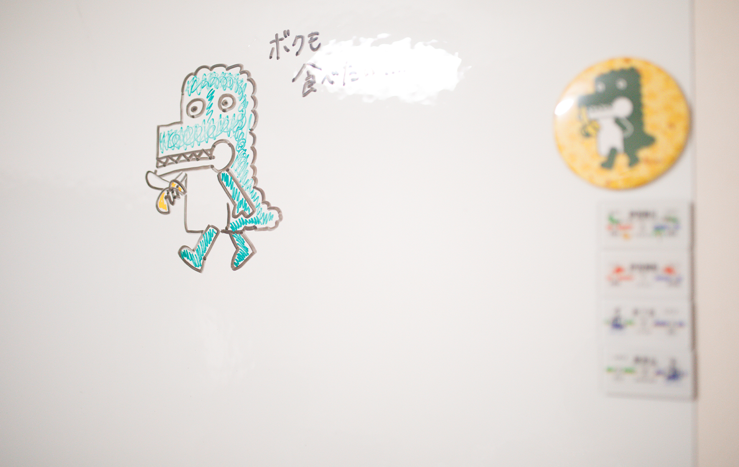 ワニの落書き