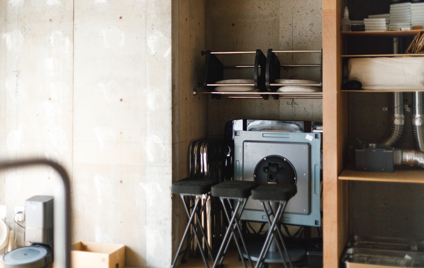 収納された雀卓