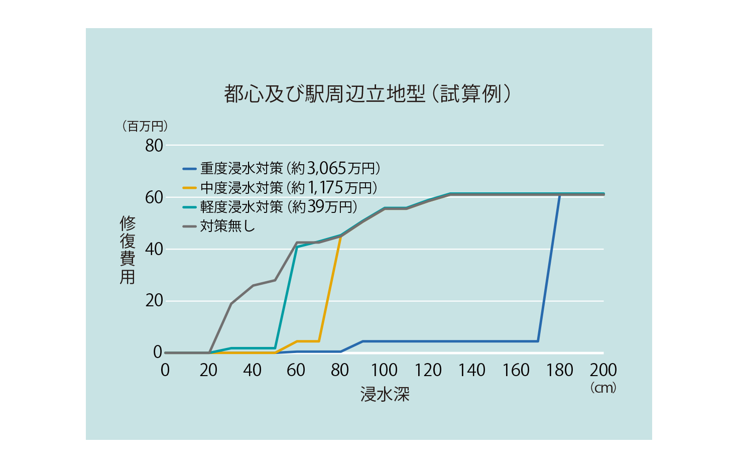 「命の危険にさらされるほどではない浸水でも、ライフラインに関わる電気設備などがダメージを受ける場合がある」と青木さんは話す