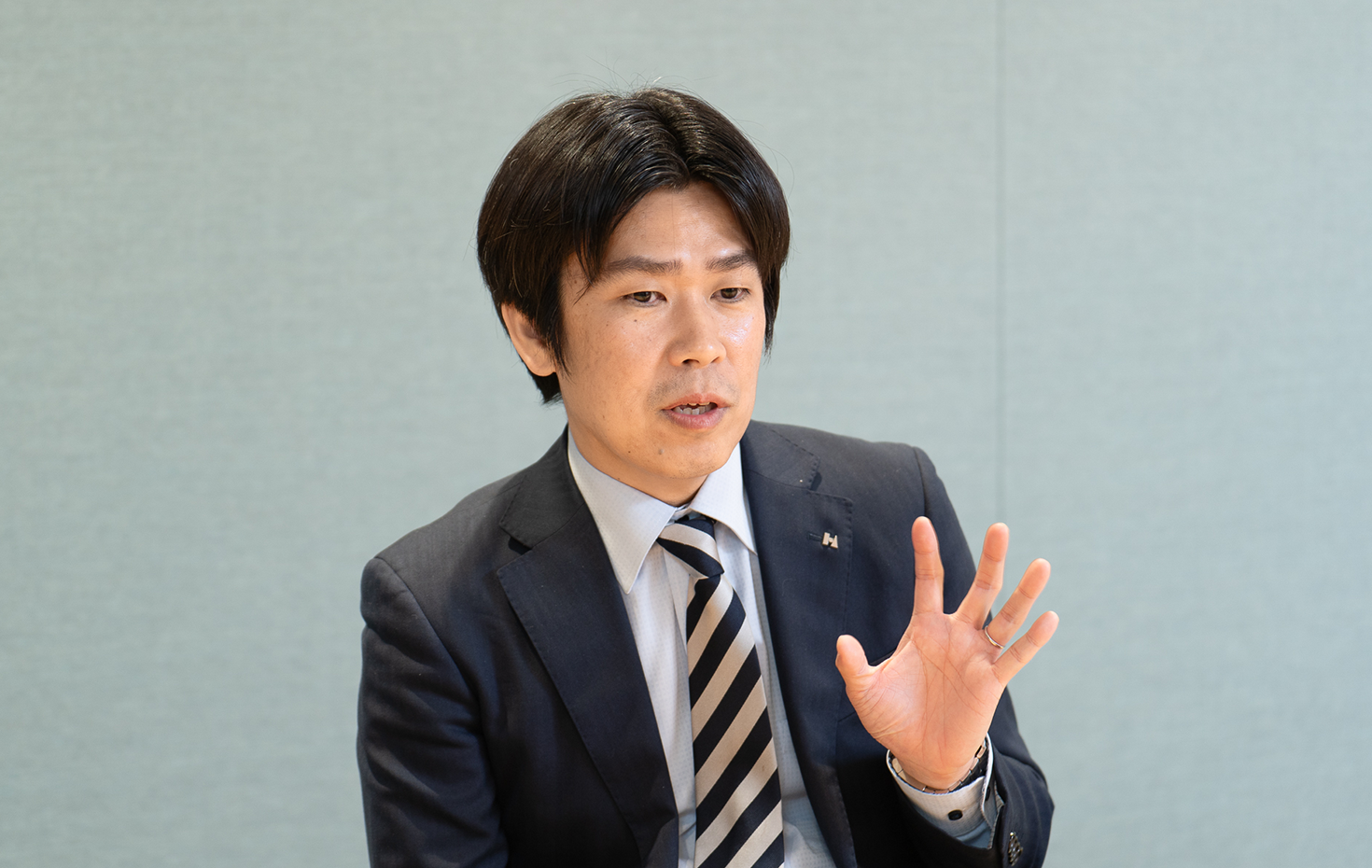 「改善を行いやすくするための組織改革も、建設DXの推進には欠かせない」と奥村さん