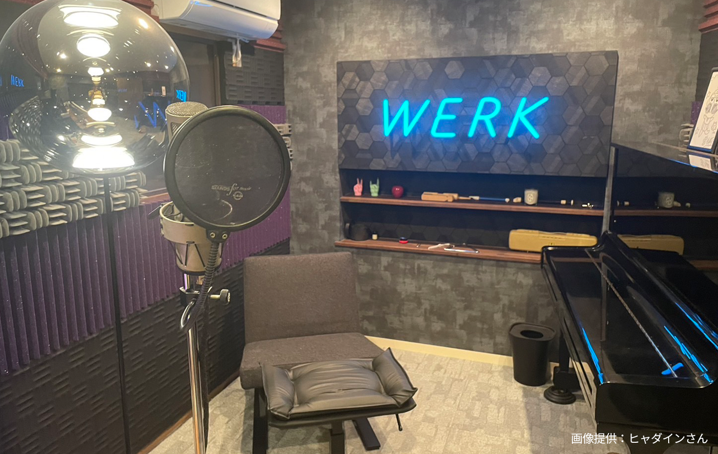ヒャダインさんご自宅スタジオ