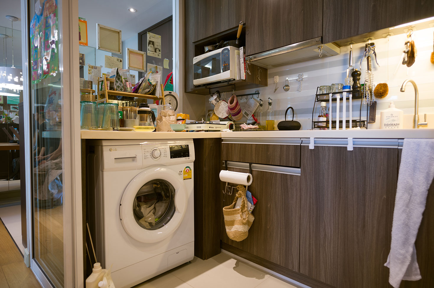 リーさん宅のキッチン