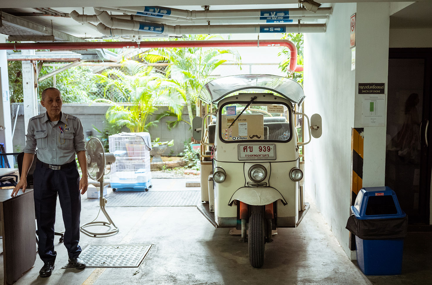 トゥクトゥクの送迎サービス
