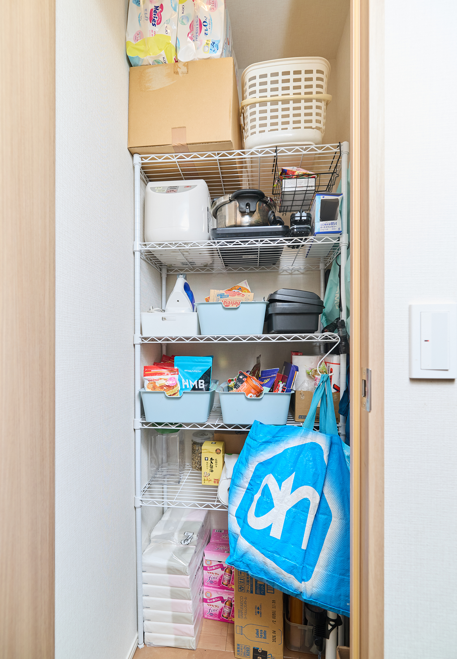 暮らし探求メディア「くらしちゃん」の整理収納サービスを受けた家族の自宅画像