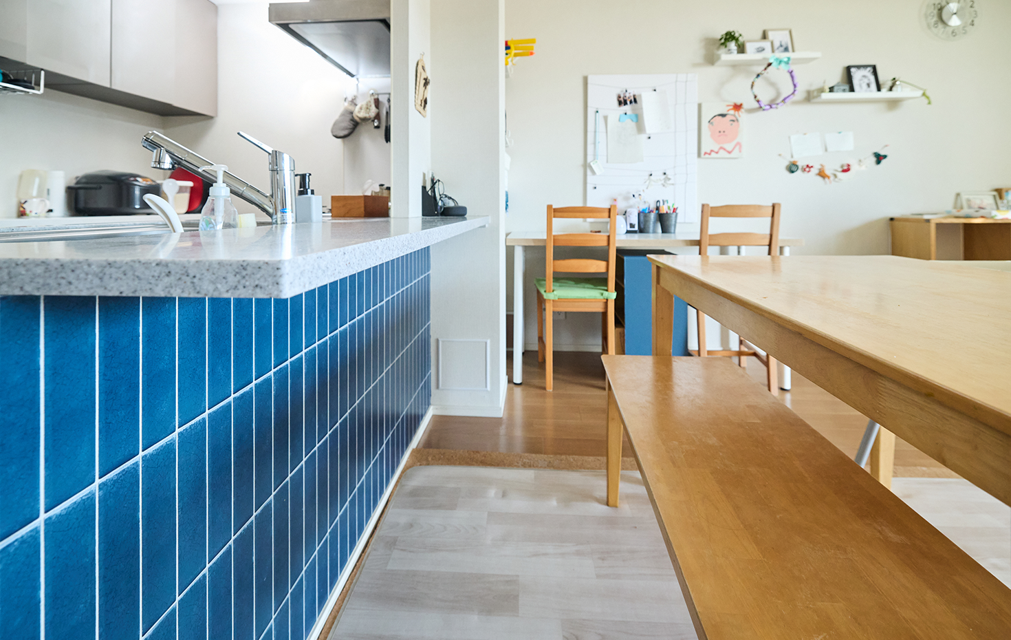 暮らし探求メディア「くらしちゃん」の整理収納サービスを受けた家族の自宅画像