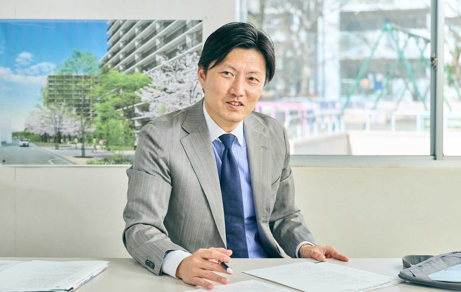 融資制度や建替え後の資産価値などを丁寧に説明すれば、「建替えへの見方は変わる」と語る小関さん