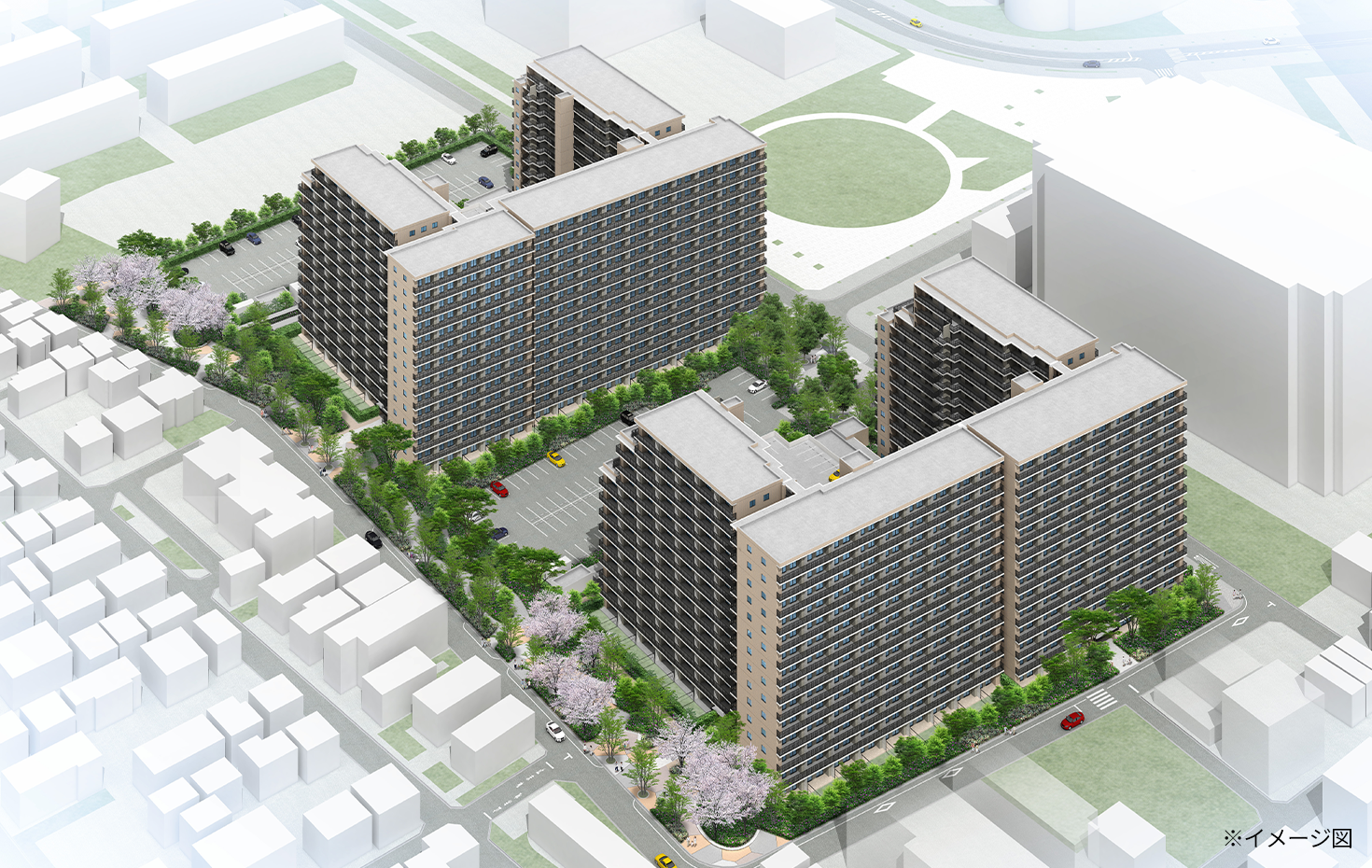 府中日鋼団地は2031年に新マンションとして生まれ変わる