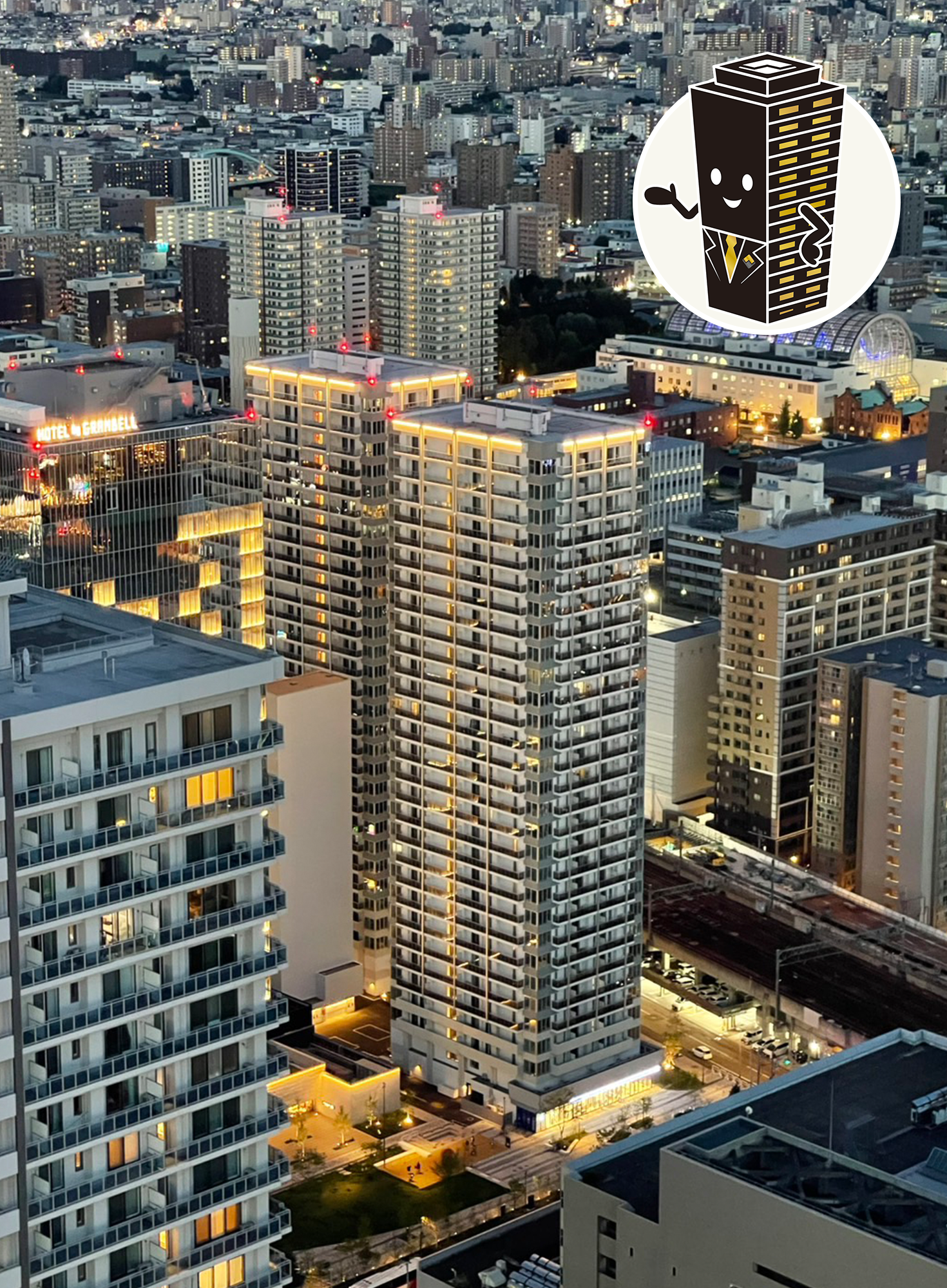 札幌タワマンに詳しい「札幌タワマンくん」が北海道の最新マンション事情を語る記事画像