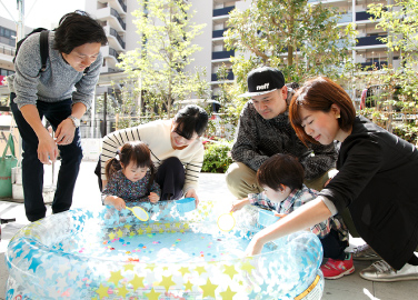 4月28日に開催された「街びらきフェスティバル」。