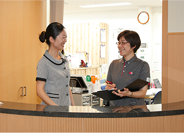 24時間スタッフが常駐しご入居者をサポート