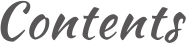Contents