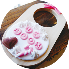 スイーツドアプレートづくり