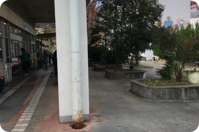 店舗でも雨漏り等が発生