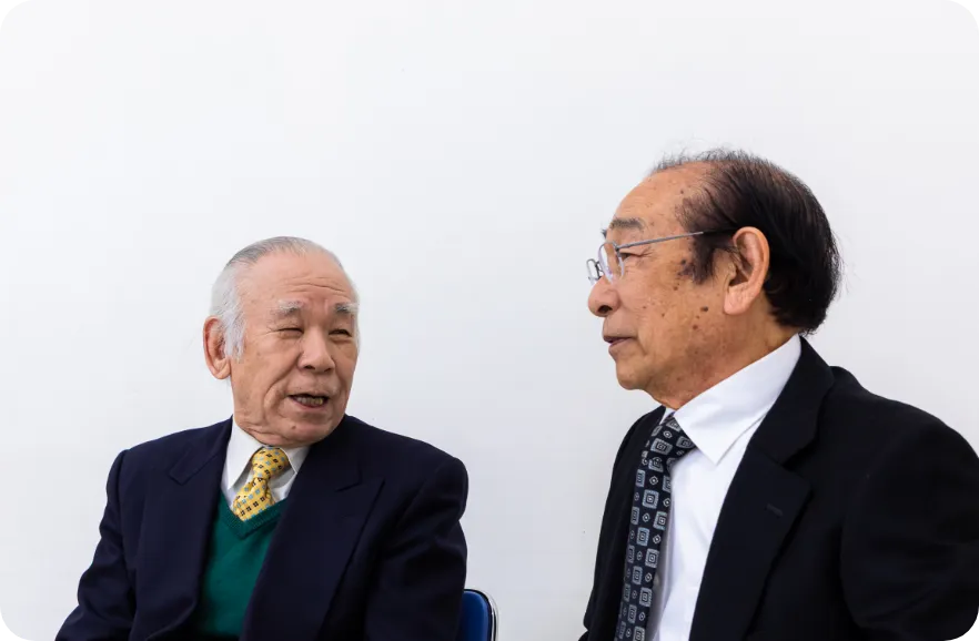 インタビュー風景写真