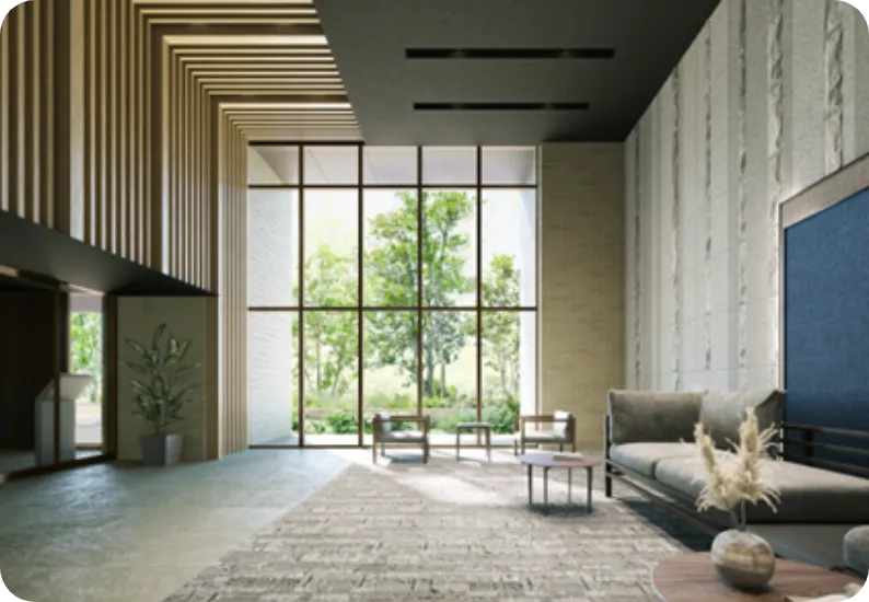 西街区 エントランスホール