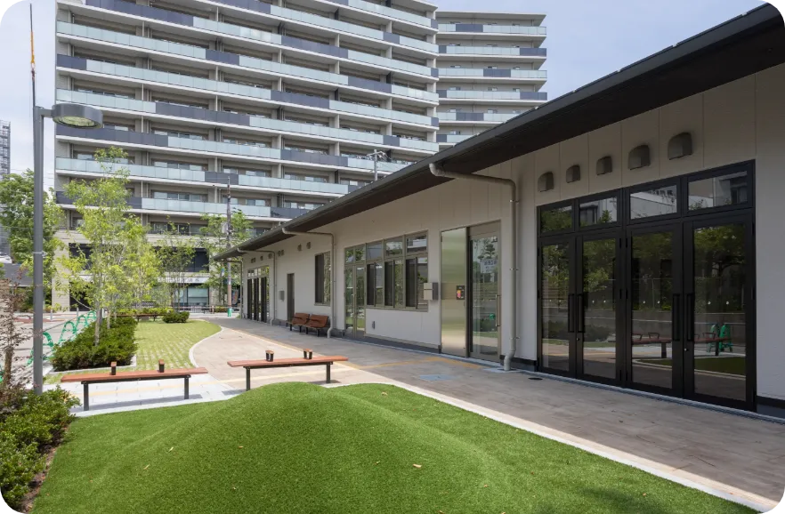 新しい地区会館