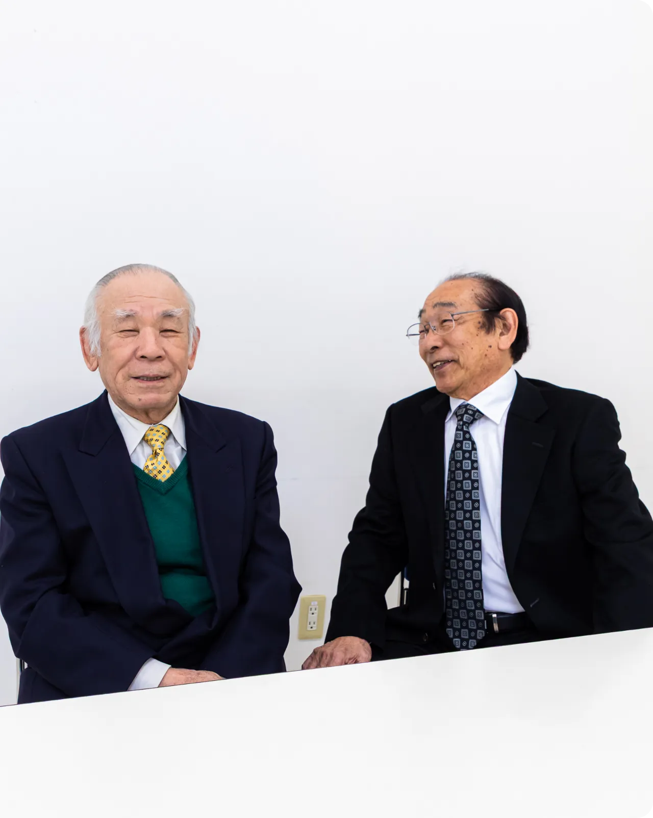 インタビュー風景写真