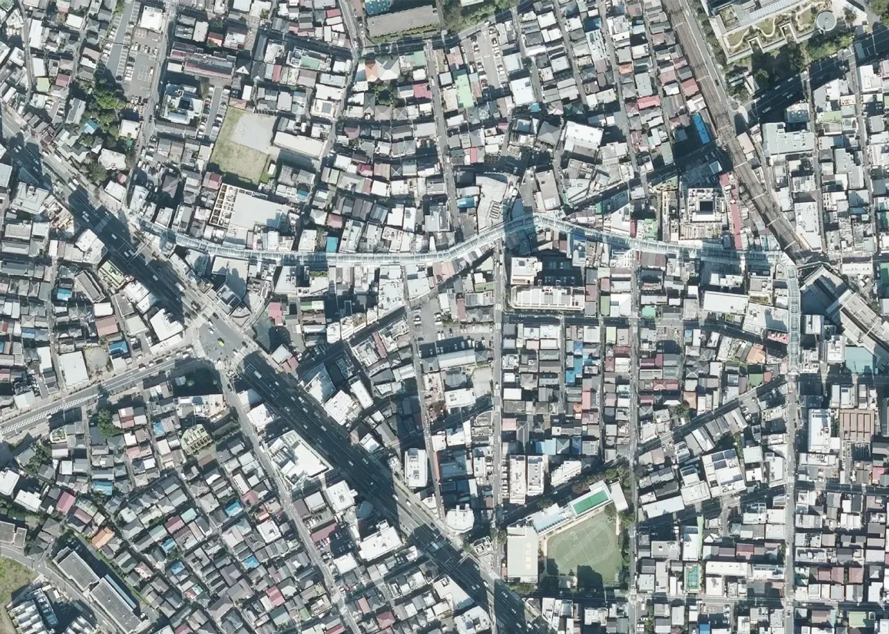 航空写真（解体前）