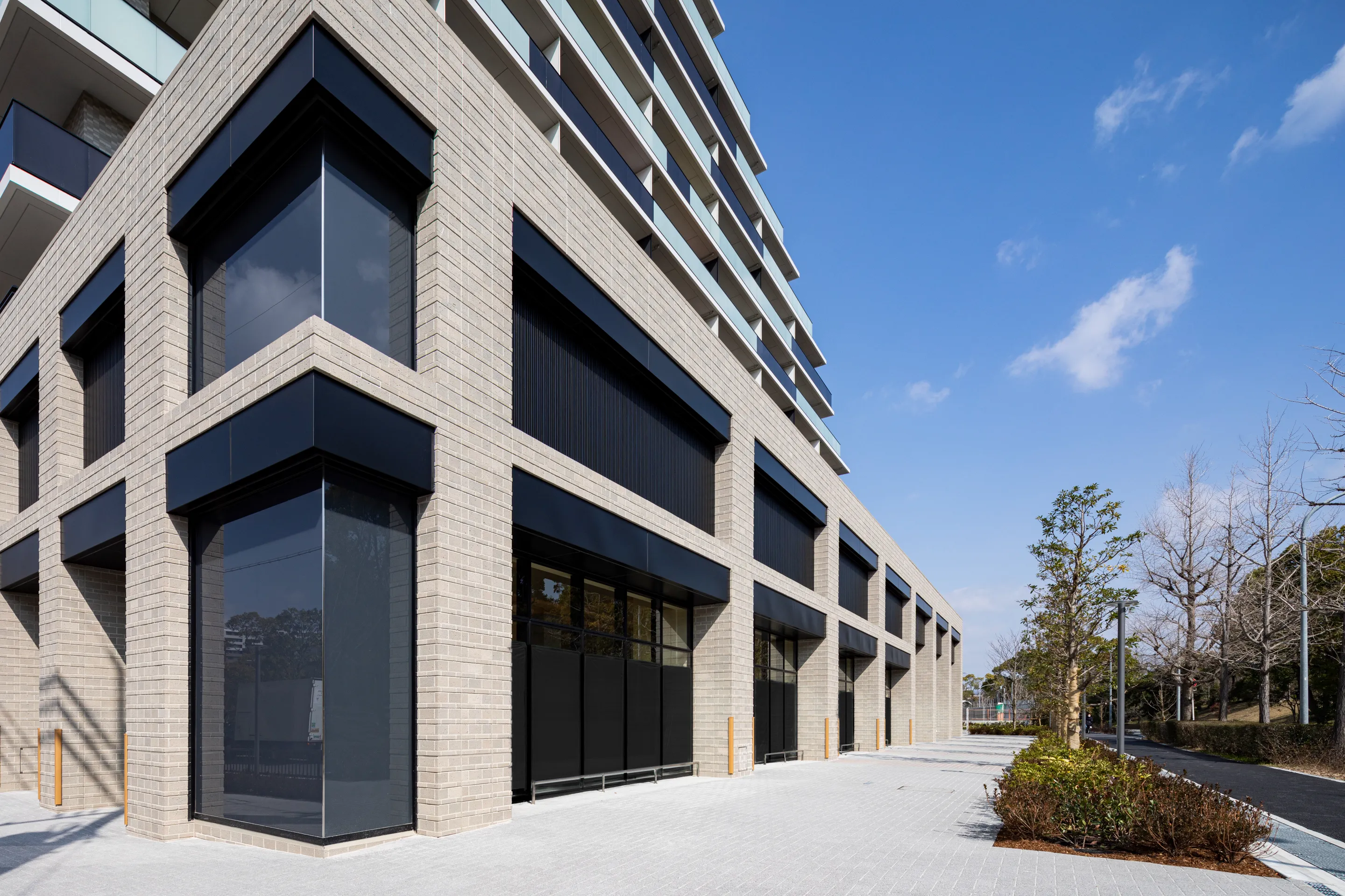 東街区 外構・店舗外観