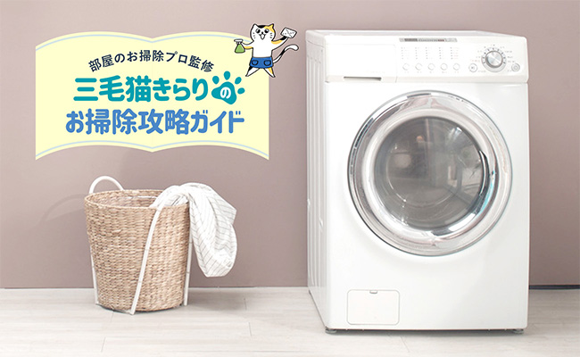 洗濯機の掃除方法は？酸素系漂白剤で汚れやカビをきれいに！